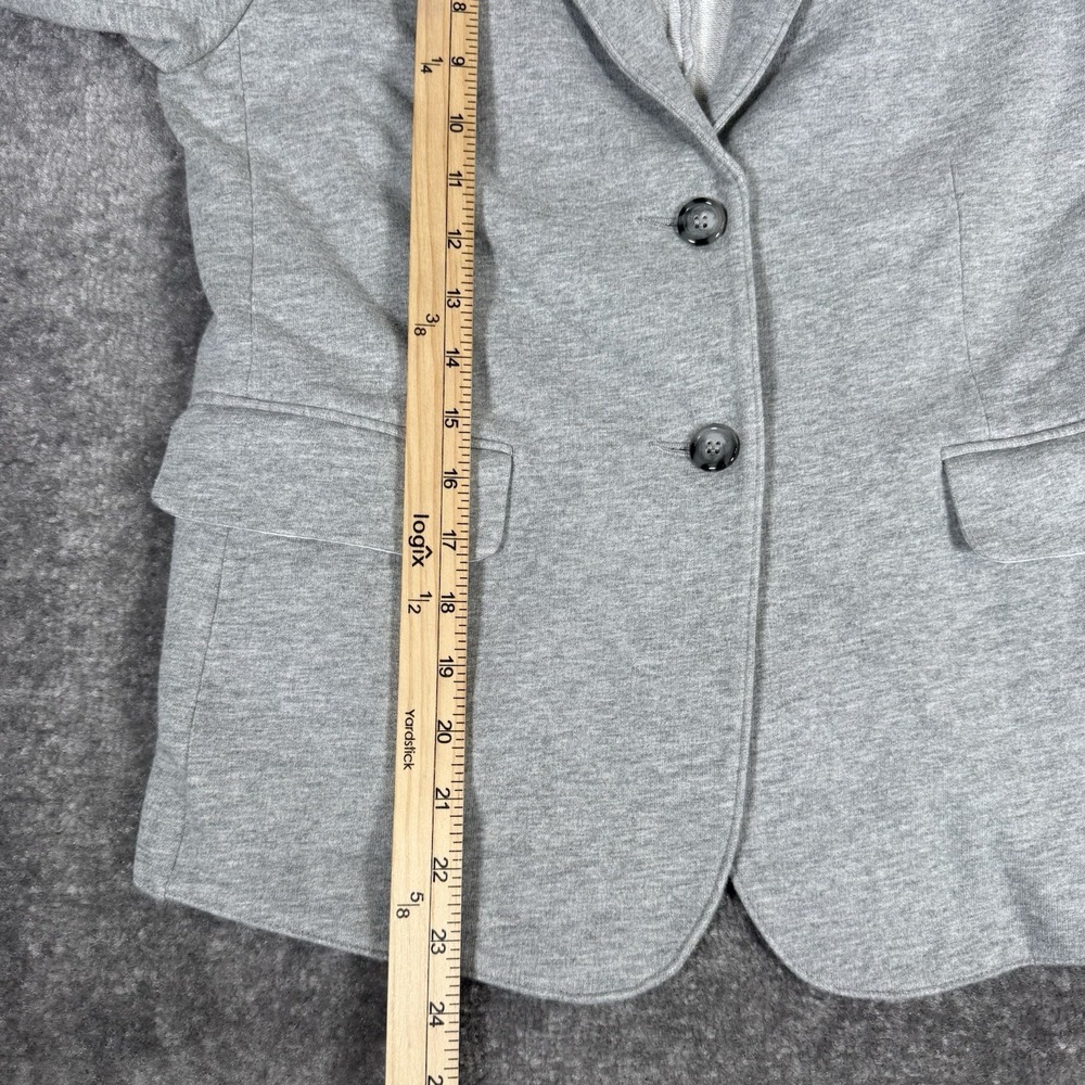 Norma Kamali Blazer Women's Medium Jersey Knit‎ Jacket 2 Button STYLE #NK197102 - Picture 7 of 8